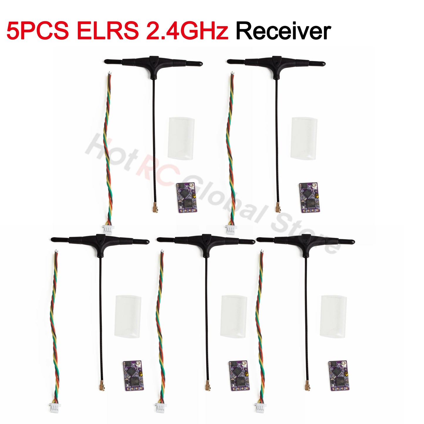 1/2/5/10PCS ELRS 2.4GHz RX Long Range ExpressLRS Mini Receiver for FPV Long-distance Drone Quadcopter Mark4 Freestyle DIY Parts