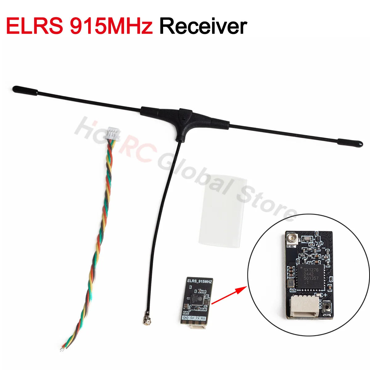 NEEBRC ELRS 2.4G/915Mhz/360Mhz/433MHz/530MHz/750Mhz RX Long Range ExpressLRS Receiver for FPV Long Range Drone Quadcopter DIY