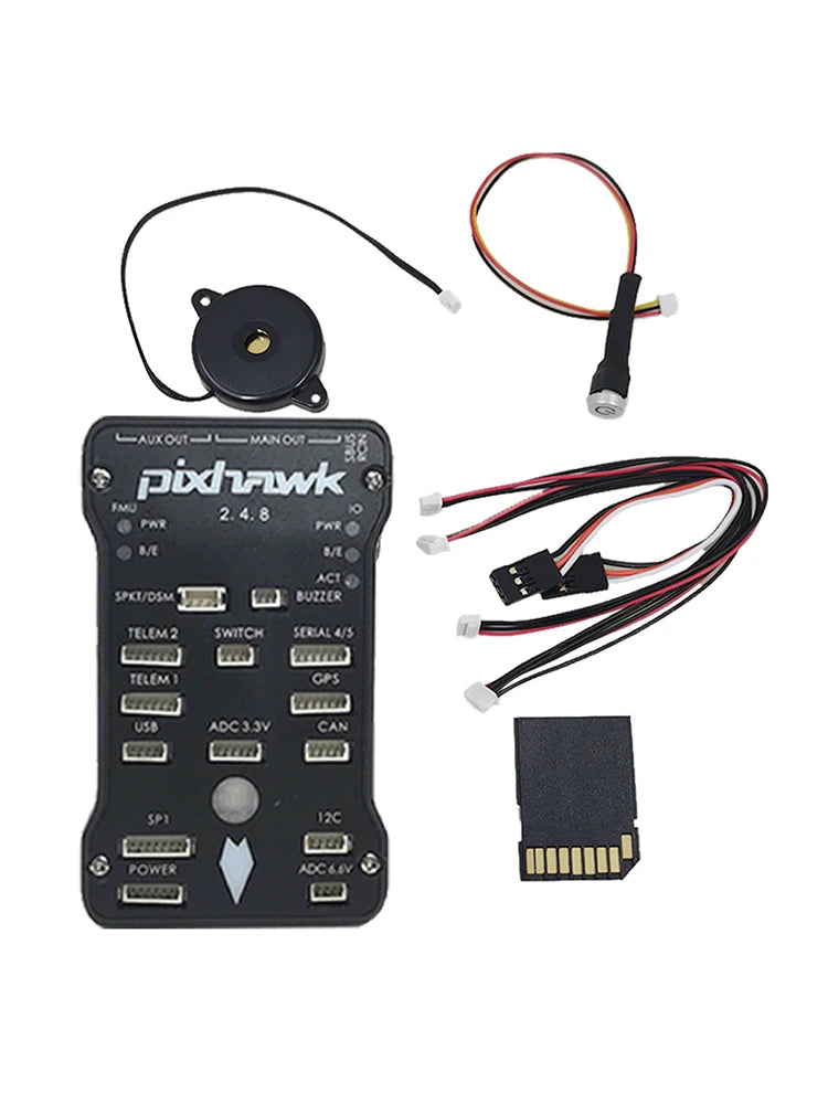 Pixhawk PX4 PIX 2.4.8 32 Bit Flight Control FC 8G SD PPM I2C Splitter For RC FPV Plane Drone Quadcopter